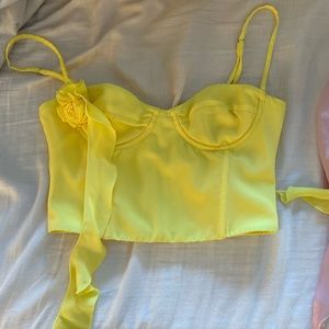 White Fox I Want Your Love Bustier Lemon